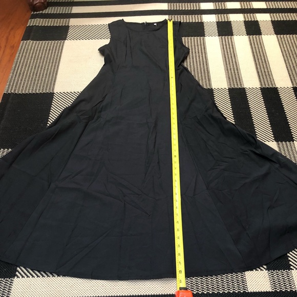 Solid Black Ladies Dress by Daysie. - Picture 7 of 7